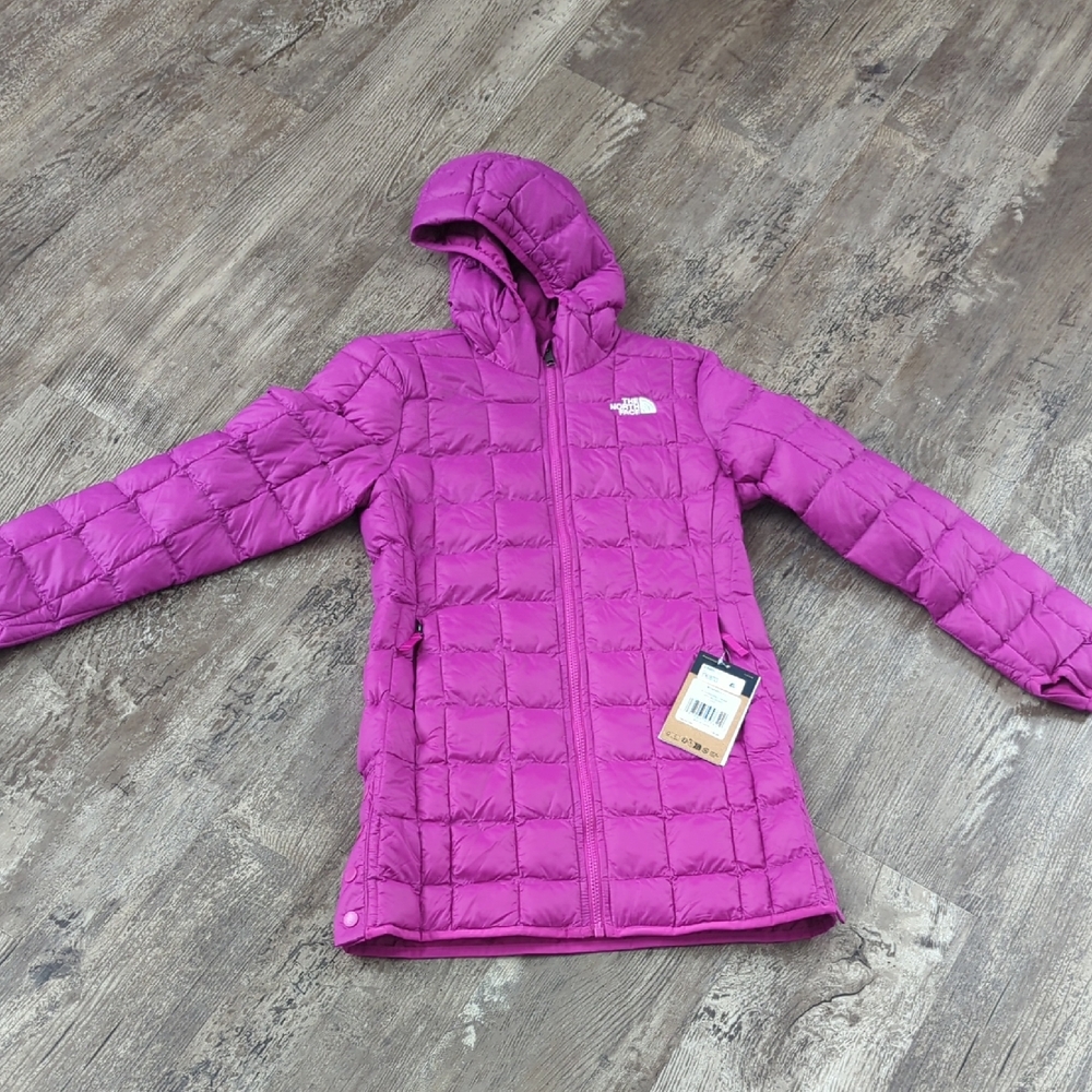 The North Face Magenta Quilted Jacket